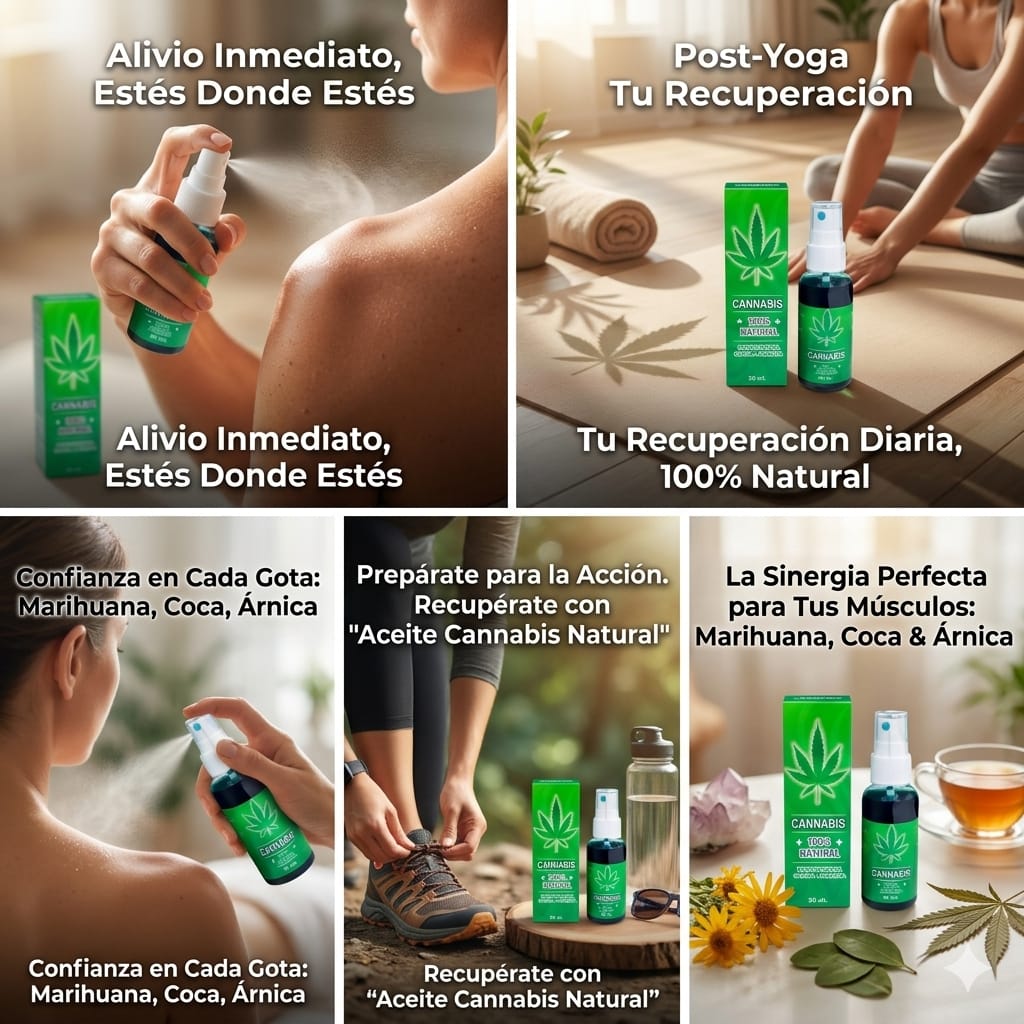 Aceite de Extractos Naturales – Tratamiento Muscular de 50 ml