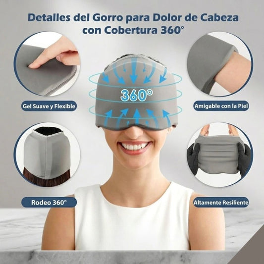 Gorro Terapéutico - Anti Migraña y Estrés